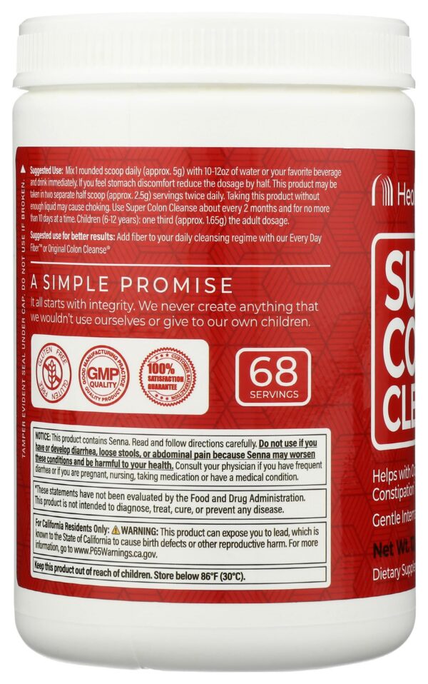 Suplemento cleansing detox Super Colon Cleanse