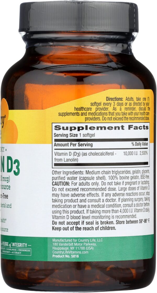 Suplemento Country Life alta potencia para huesos