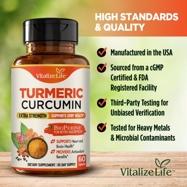 Suplemento de cúrcuma para flexibilidad y comodidad articular