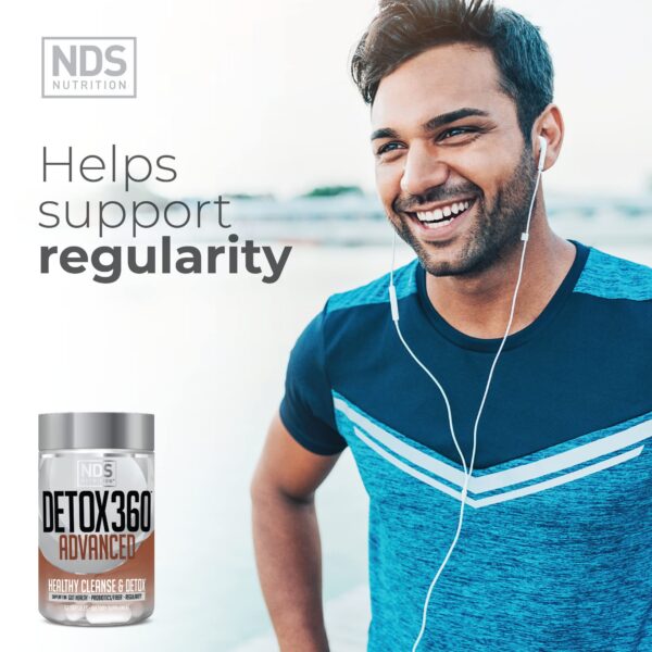 Suplemento Detox 360 Advanced salud digestiva y regularidad