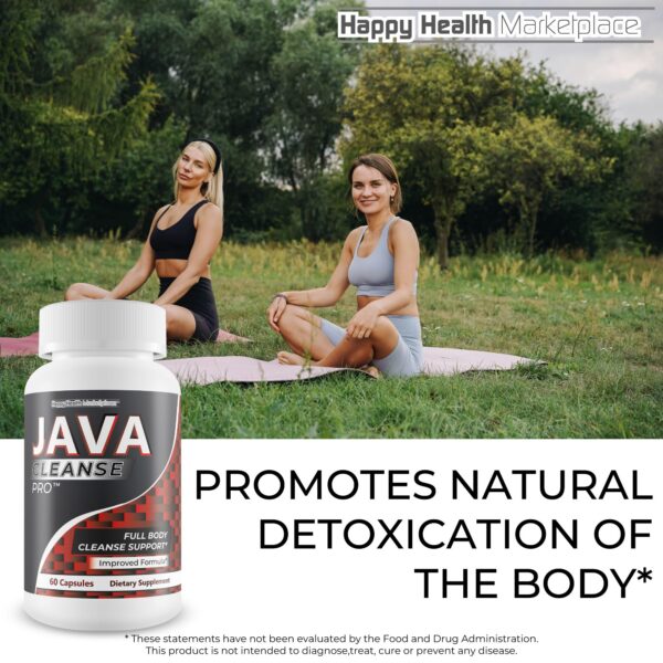 Version 1.0.0 Suplemento detox Java Cleanse Pro con ingredientes naturales para colon