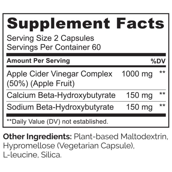 Suplemento detox NATURELO vinagre de sidra para hombres y mujeres