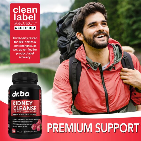 Suplemento detox riñones y tracto urinario Dr. Bo