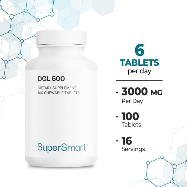 Suplemento DGL SuperSmart alta potencia digestivo