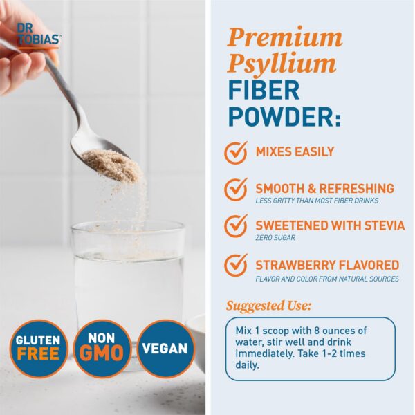 Psyllium y omega 3 en suplemento vegano Dr. Tobias