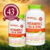 Suplemento diario NutriBiotic con vitamina C, D3 y zinc