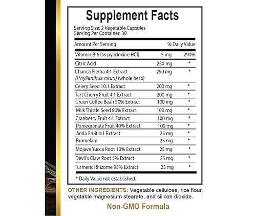 Suplemento diario Water Away con ingredientes botánicos y vitaminas