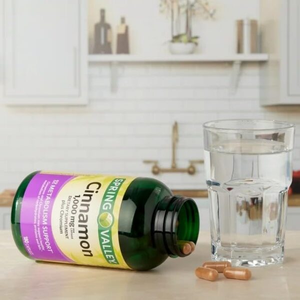 Version 1.0.0 Suplemento dieta cápsulas canela 1000mg Spring Valley