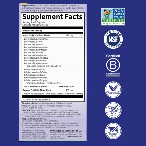 Version 1.0.0 Suplemento digestivo con cepas Lactobacillus y Bifidobacterium