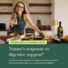 Version 1.0.0 Suplemento digestivo Gaia Herbs Ginger Supreme envase trasero
