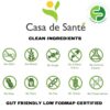 Casa de Sante suplemento vegano para bienestar digestivo