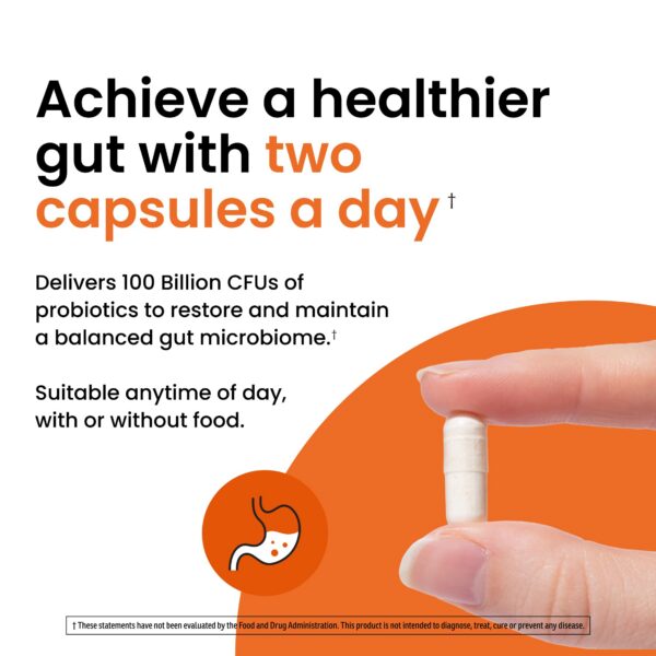 Suplemento digestivo prebióticos y probióticos Ombre