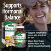 Suplemento Dong Quai raíz natural para soporte femenino 90 cápsulas