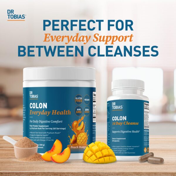 Suplemento Dr. Tobias fibra para control de hinchazón y antojos