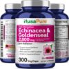Version 1.0.0 Suplemento de Echinacea y Goldenseal de alta absorción