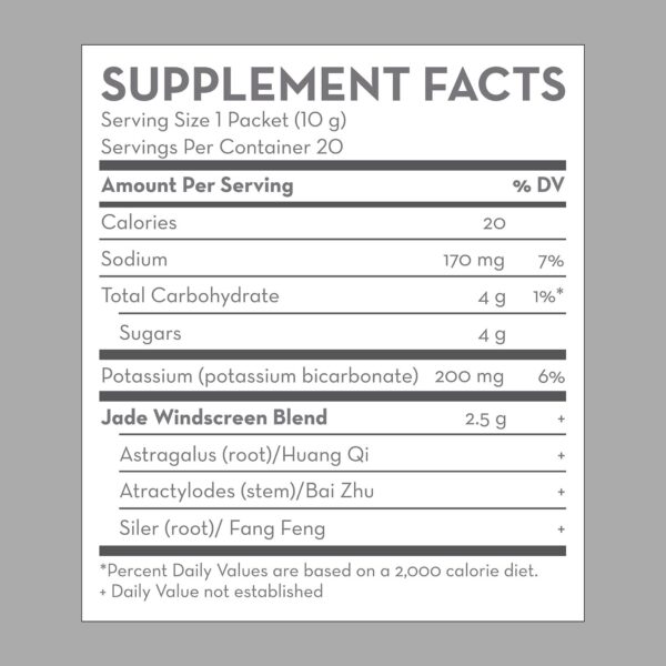 Version 1.0.0 Suplemento efervescente D’AO Labs para protección inmunitaria diaria