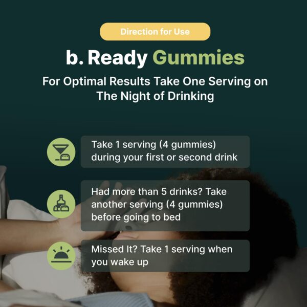 Suplemento en gomitas Morning Recovery sabor fresa