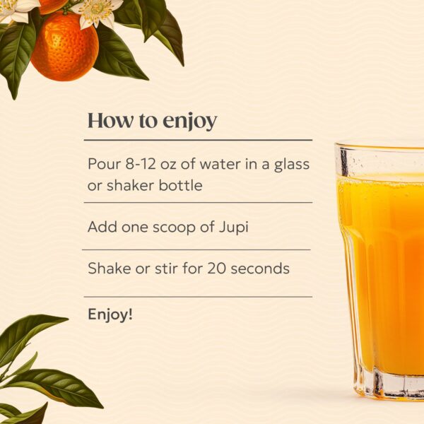 Suplemento energético Jupi cúrcuma jengibre vitamina c vegano