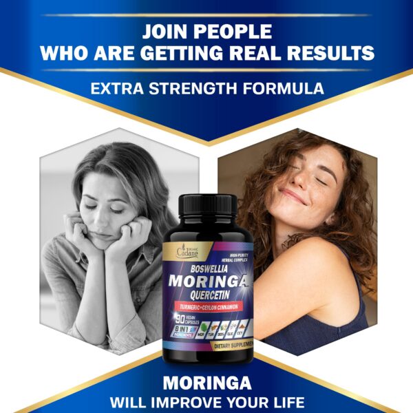 Suplemento para energía y bienestar Cadane Moringa