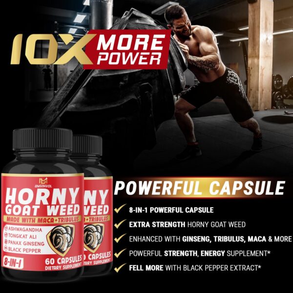 Suplemento Epimedium BMVINVOL 2 meses de suministro