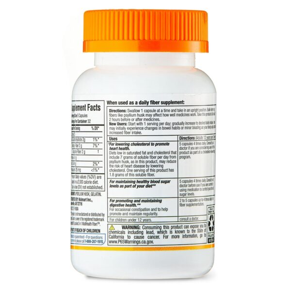 Version 1.0.0 Suplemento Equate cápsulas 160 fibra para digestión