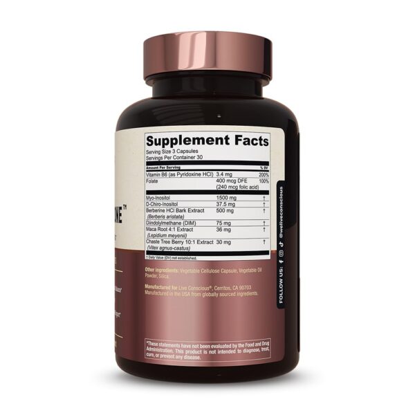 Suplemento para equilibrio hormonal Beyond Hormone en envase