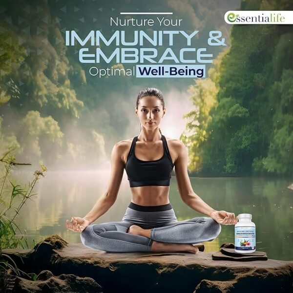 Suplemento Essentialife para adultos con vitaminas y zinc