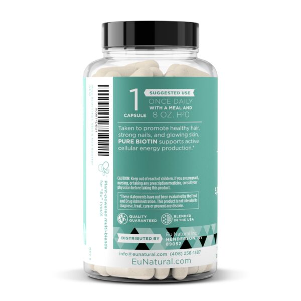 Suplemento Eu Natural biotina para cabello piel uñas fuerte
