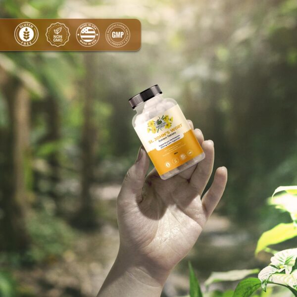 Suplemento natural extracto San Juan Amazing Botanicals 30 tab
