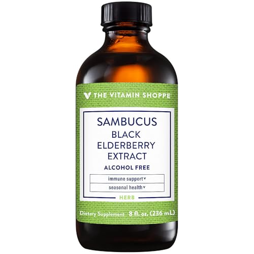 Suplemento deExtracto Saúco Negro Sambucus natural líquido