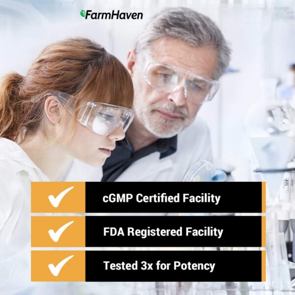 Cápsulas FarmHaven para soporte articular y salud integral
