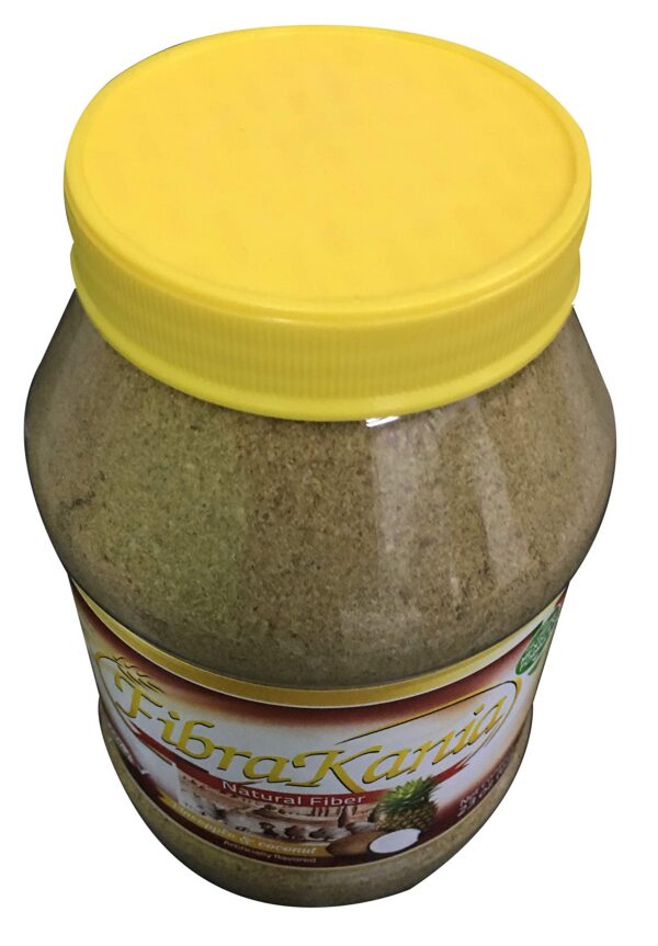 Suplemento Fibra Kania con sabor piña y coco para salud digestiva