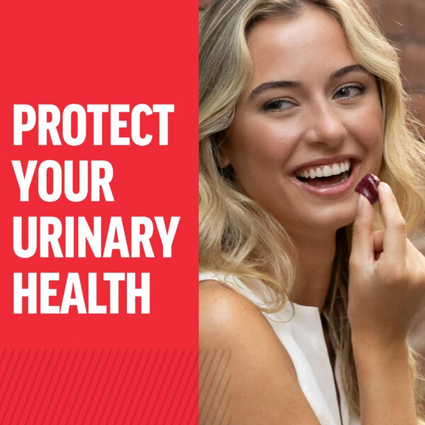 Suplemento Force Factor gomitas veganas para protección urinaria