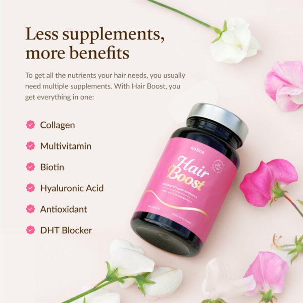 Suplemento para fortalecer folículos capilares Kailea