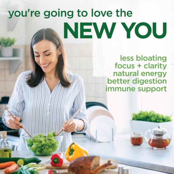 Suplemento de frutas y verduras en cápsulas Country Farms para digestión