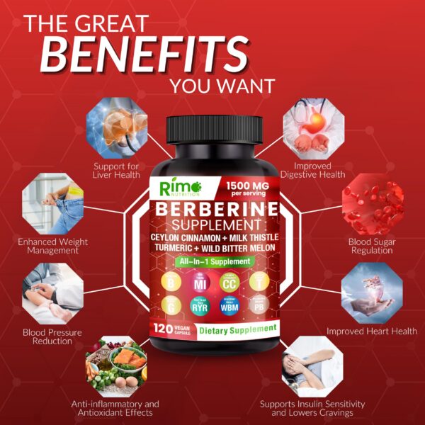 suplemento fuerte berberina y probióticos sin gluten