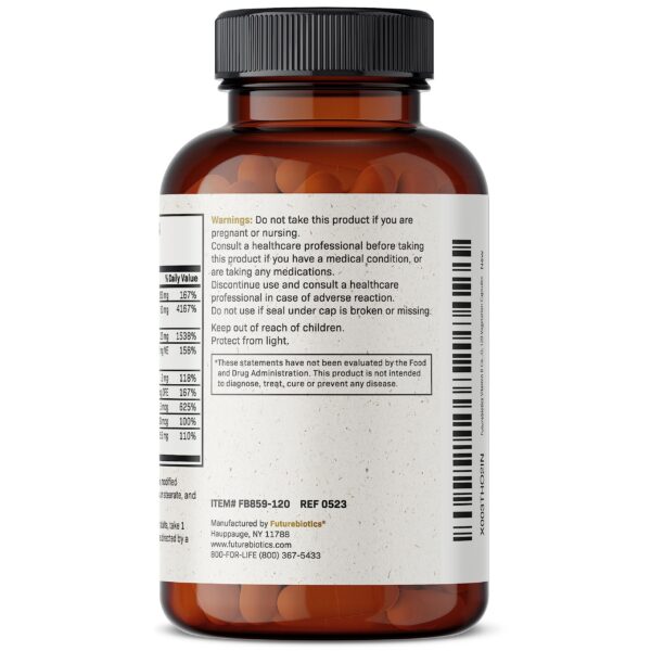 Suplemento Futurebiotics vitamina b complejo calidad superior