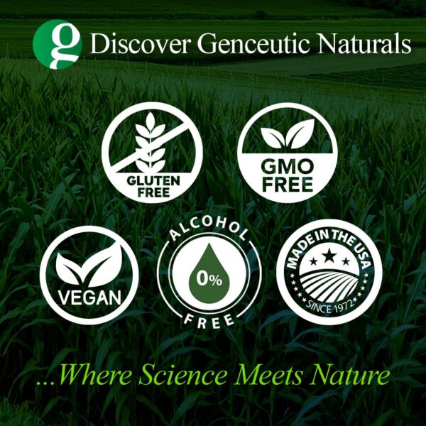 Suplemento Genceutic Naturals clorofila para bienestar general