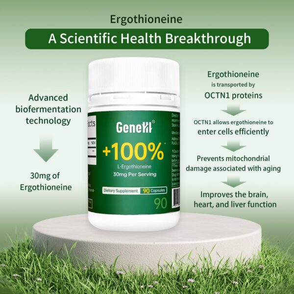 Suplemento GENEIII para apoyo cardíaco y cerebral