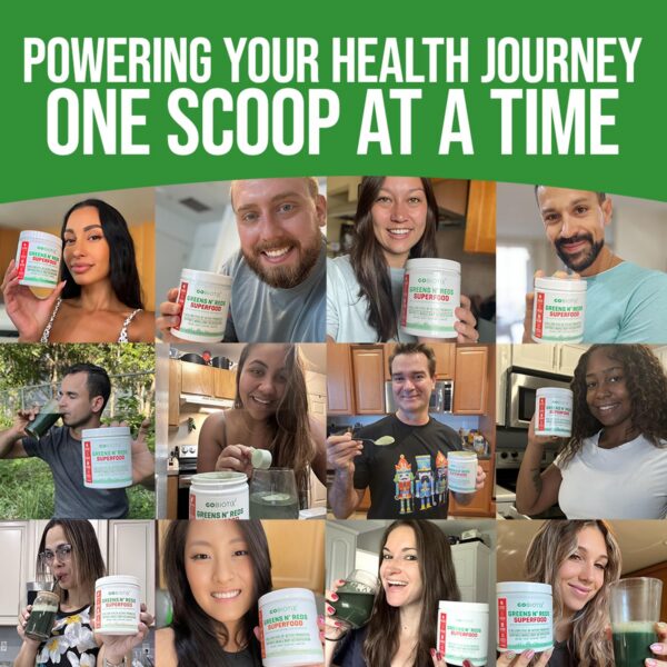 GOBIOTIX polvo en cucharada mostrando textura