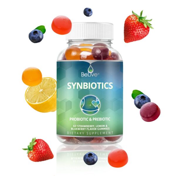 Version 1.0.0 Suplemento vegano de fibra y probióticos en gominolas BeLive