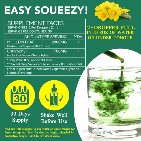 Version 1.0.0 ReliCo gotas de extracto de hoja de gordolobo saludable