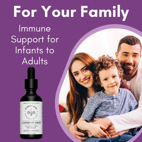 Suplemento gotas de saúco sin gluten sin lactosa Elderlane