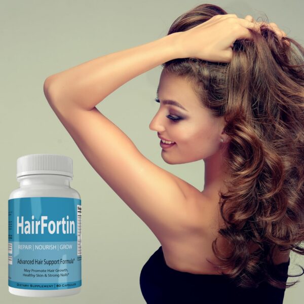 Suplemento Hairfortin cápsulas crecimiento capilar