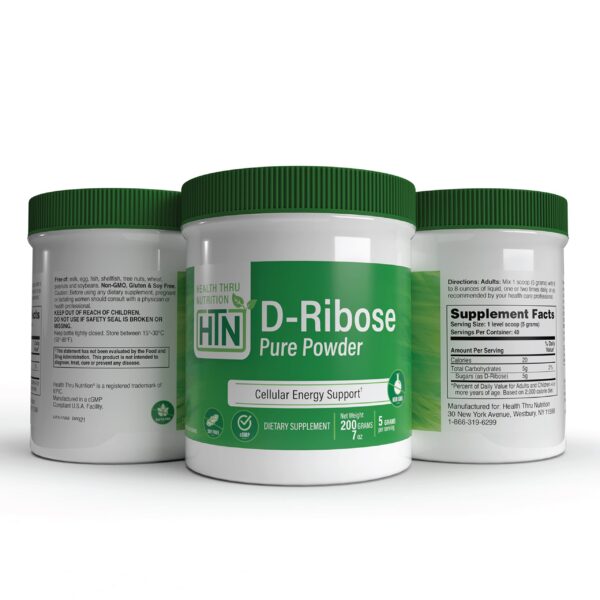Version 1.0.0 Suplemento Health Thru Nutrition D-Ribosa 200g polvo puro