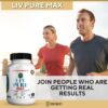 Suplemento hepático Liv Pure Max en cápsulas vegetales