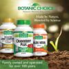Suplemento herbal de arándano Cranberry Plus Botanic Choice