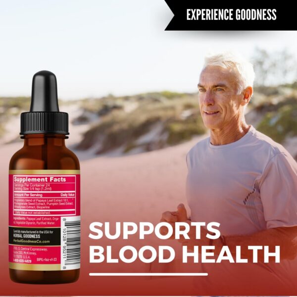 Suplemento Herbal Goodness con antioxidantes y vitaminas C naturales