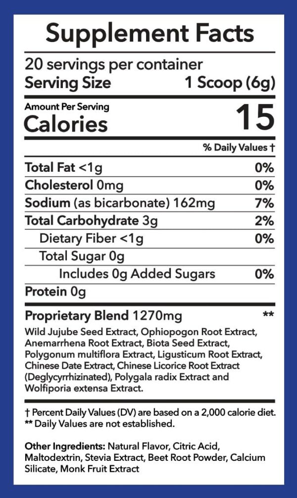 Suplemento herbal IN:DREAM para mejorar calidad del sueño