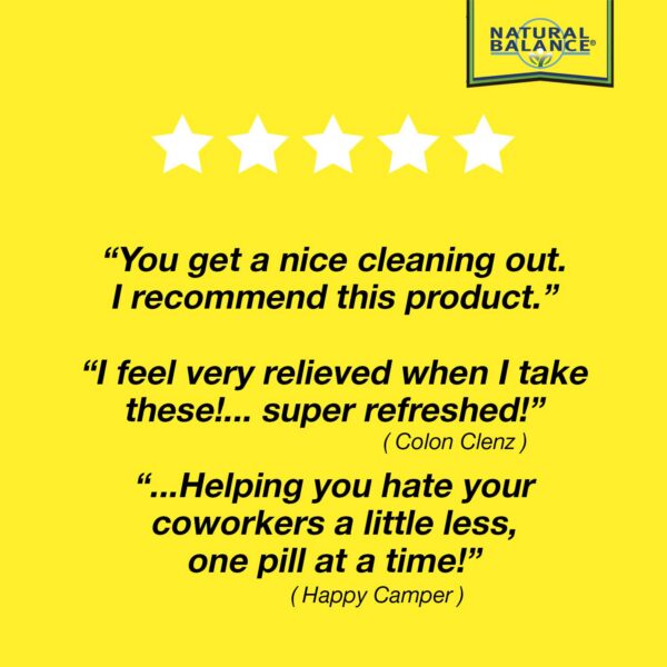 Suplemento herbal Natural Balance en cápsulas